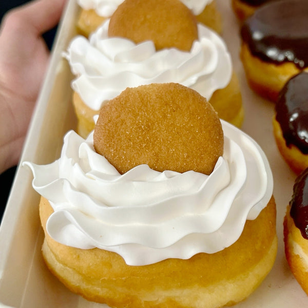 Banana Cream Pie Donut – Filled, Frosted & Full of Flavor