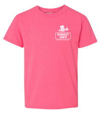 Donut Joe’s Youth T-Shirt – Safety Pink (Gildan 5000B)