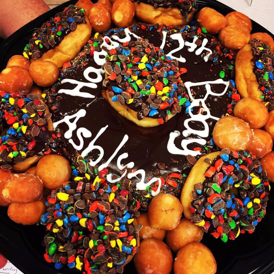 Giant Birthday Donut – Customizable Celebration Treat
