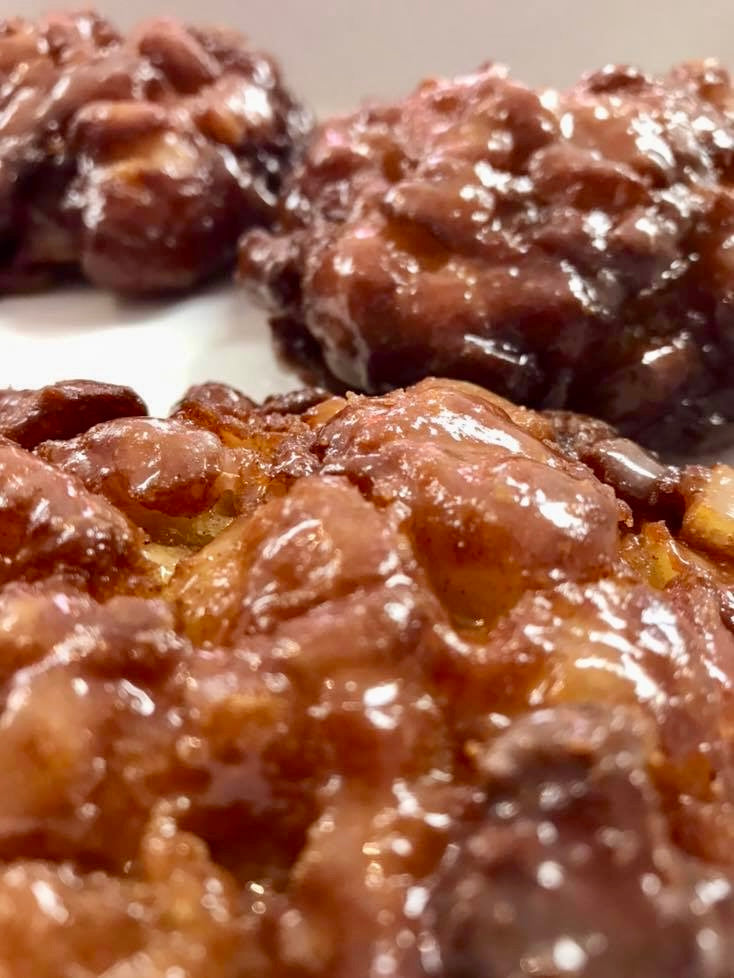 Classic Apple Fritter – Hand Made & Glazed Fresh Daily