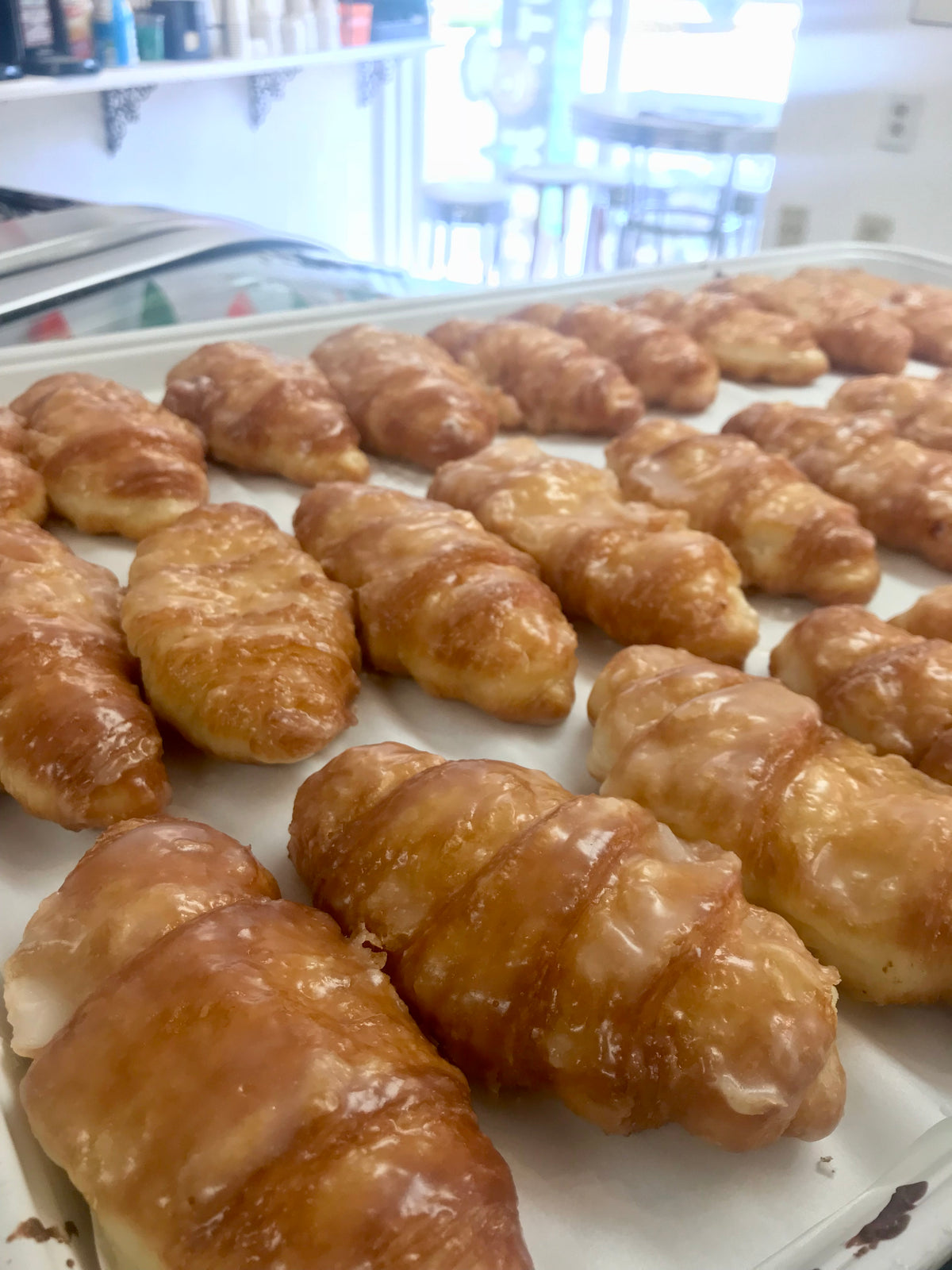 Glazed Croissant – Buttery Layers with a Sweet Finish