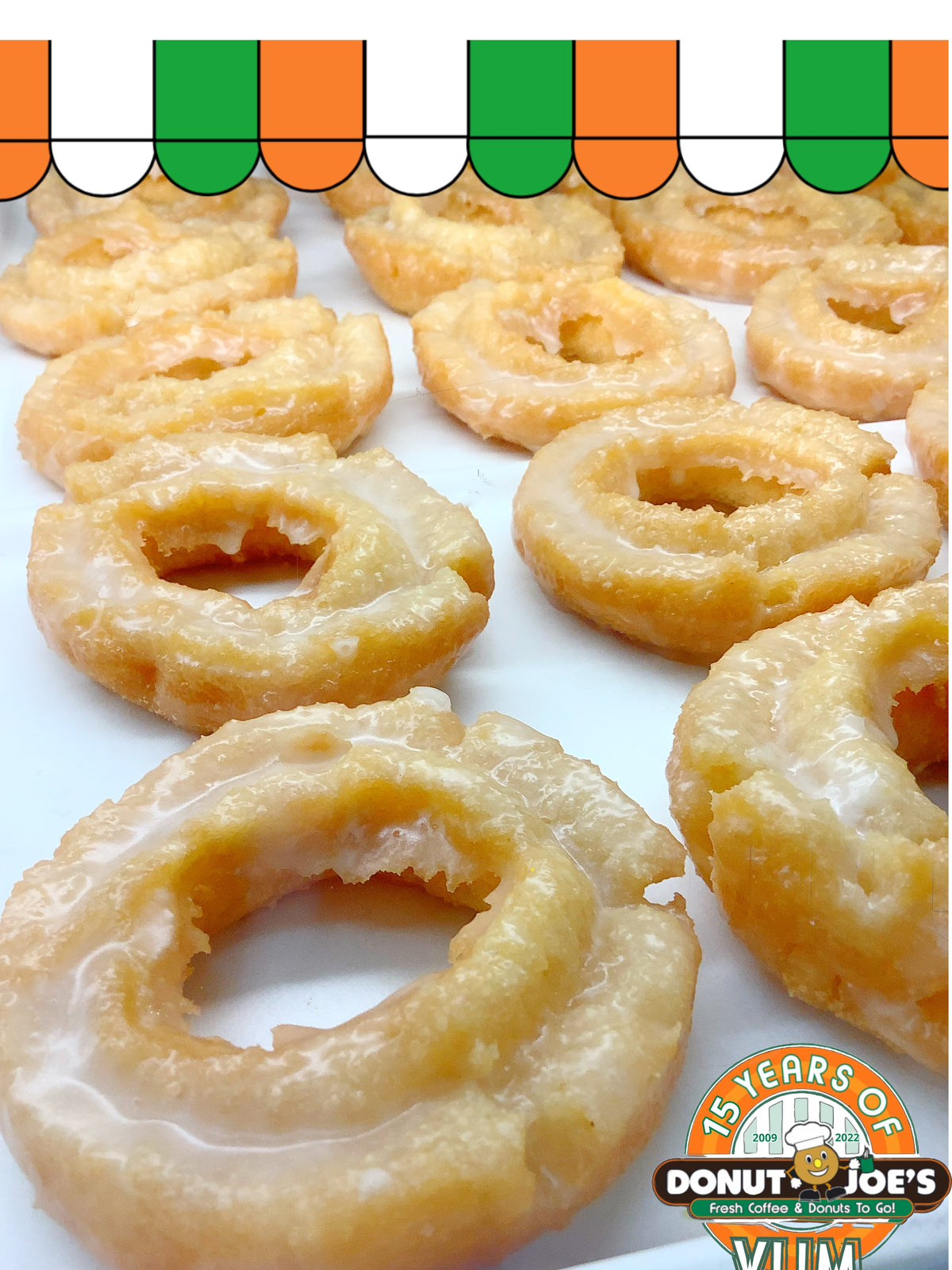 Old Fashioned Sour Cream Donut – Classic, Craggy & Glazed