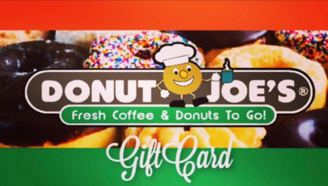 Donut Joe’s®️Gift Card